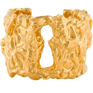 Schiaparelli Keyhole Cuff Bracelet